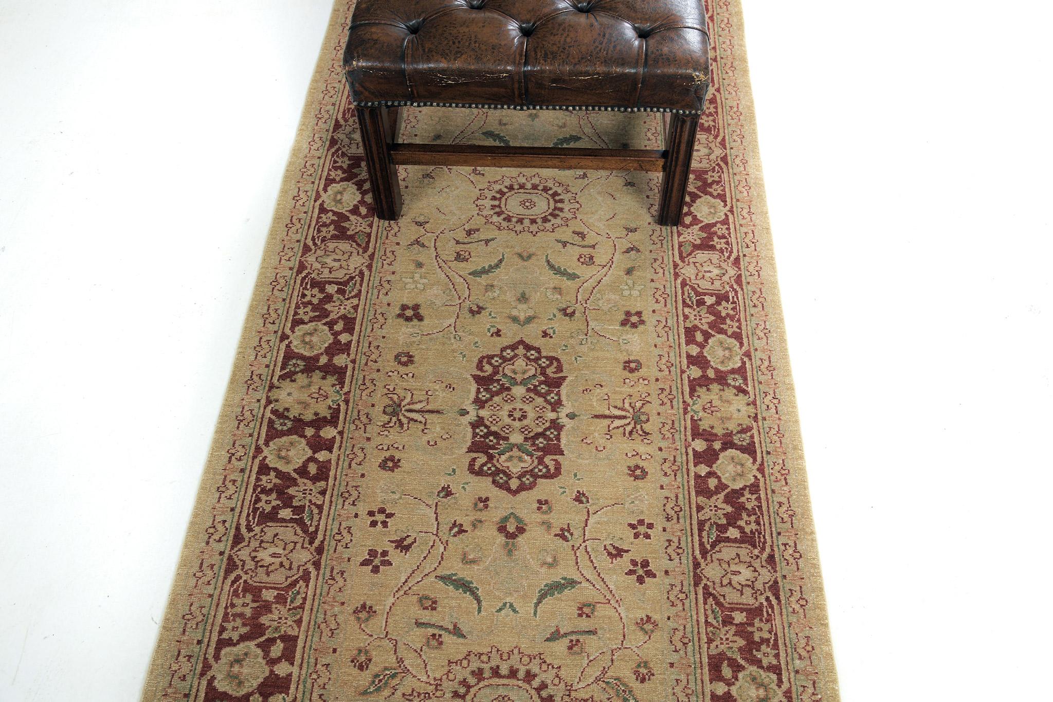 Mehraban Rugs con tintura naturale Agra Revival D5378 In condizioni Nuovo in vendita a WEST HOLLYWOOD, CA