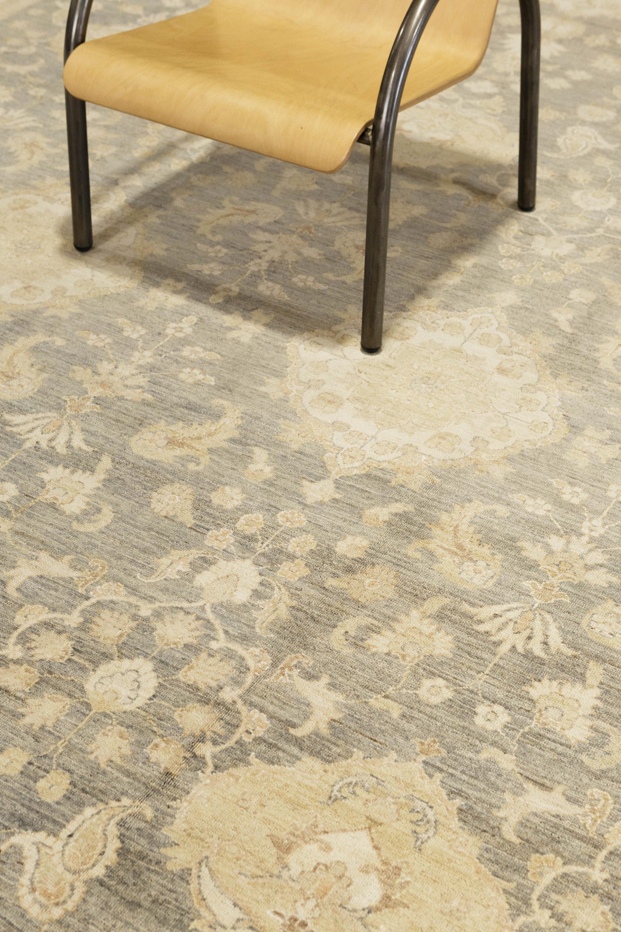 Mehraban Rugs a tintura naturale Amritsar Design Collection Bliss D5544 in vendita 8