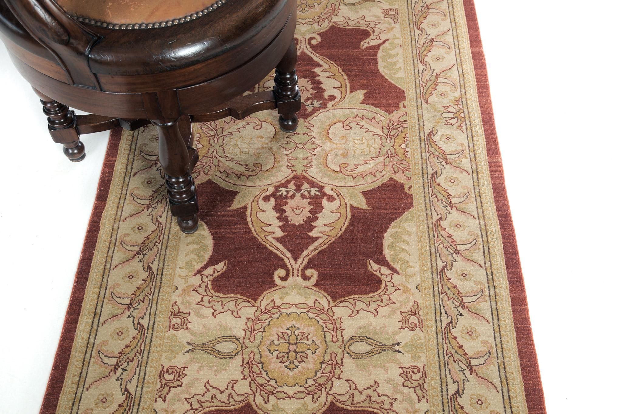 Mehraban Natural Dye Arts and Crafts Rug D5265 Bliss Collection In New Condition For Sale In WEST HOLLYWOOD, CA