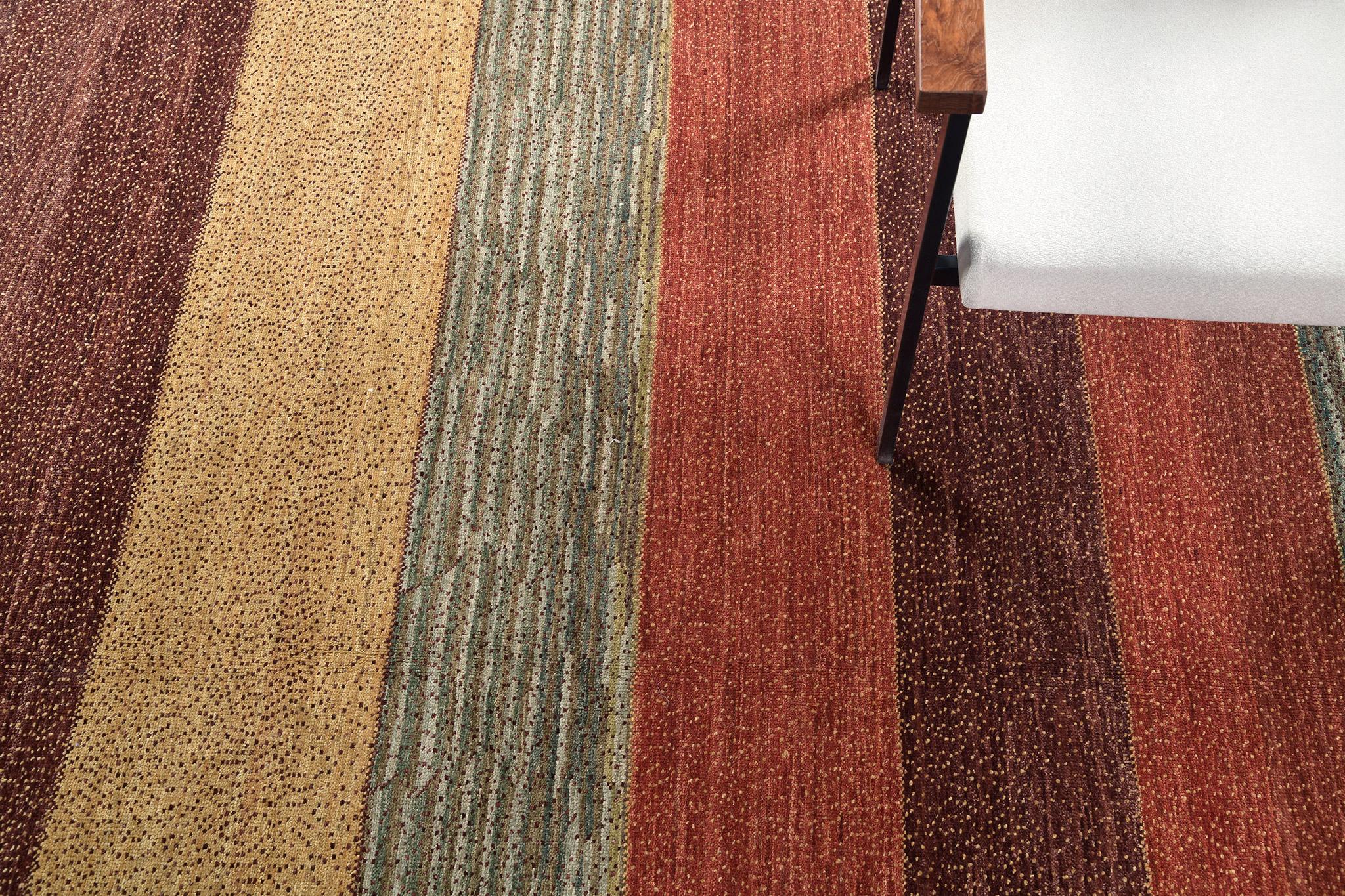 Mehraban Tinte Natural Diseño Contemporáneo Colección Mondrian D5039 en Nuevo estado para la venta en WEST HOLLYWOOD, CA