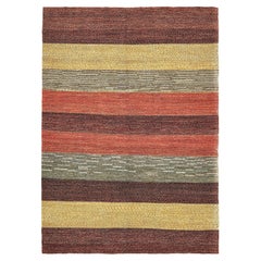 Mehraban Natural Dye Contemporary Design Mondrian Collection D5039