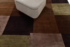 Mehraban Natural Dye Contemporary Design Rug Mondrian Collection