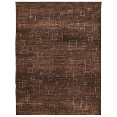 Mehraban Natural Dye Contemporary Design Rug Mondrian Collection