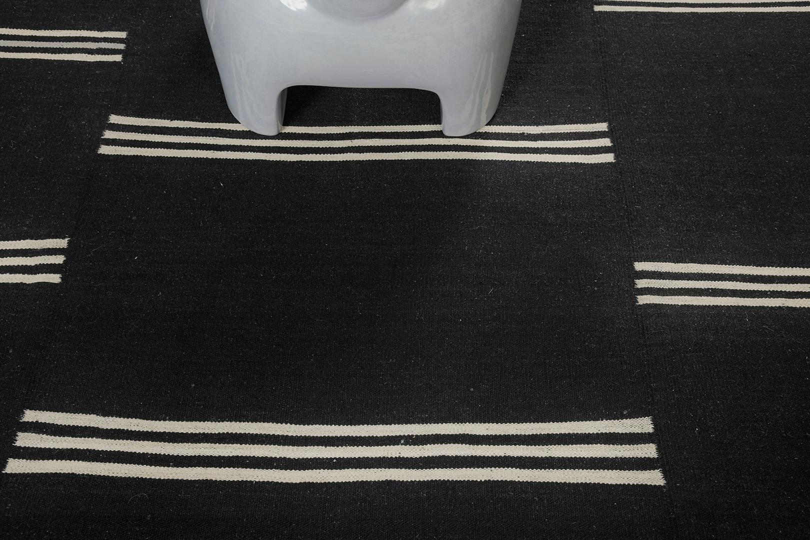 Mehraban Tejido plano de tinte natural Kilim Lana en venta