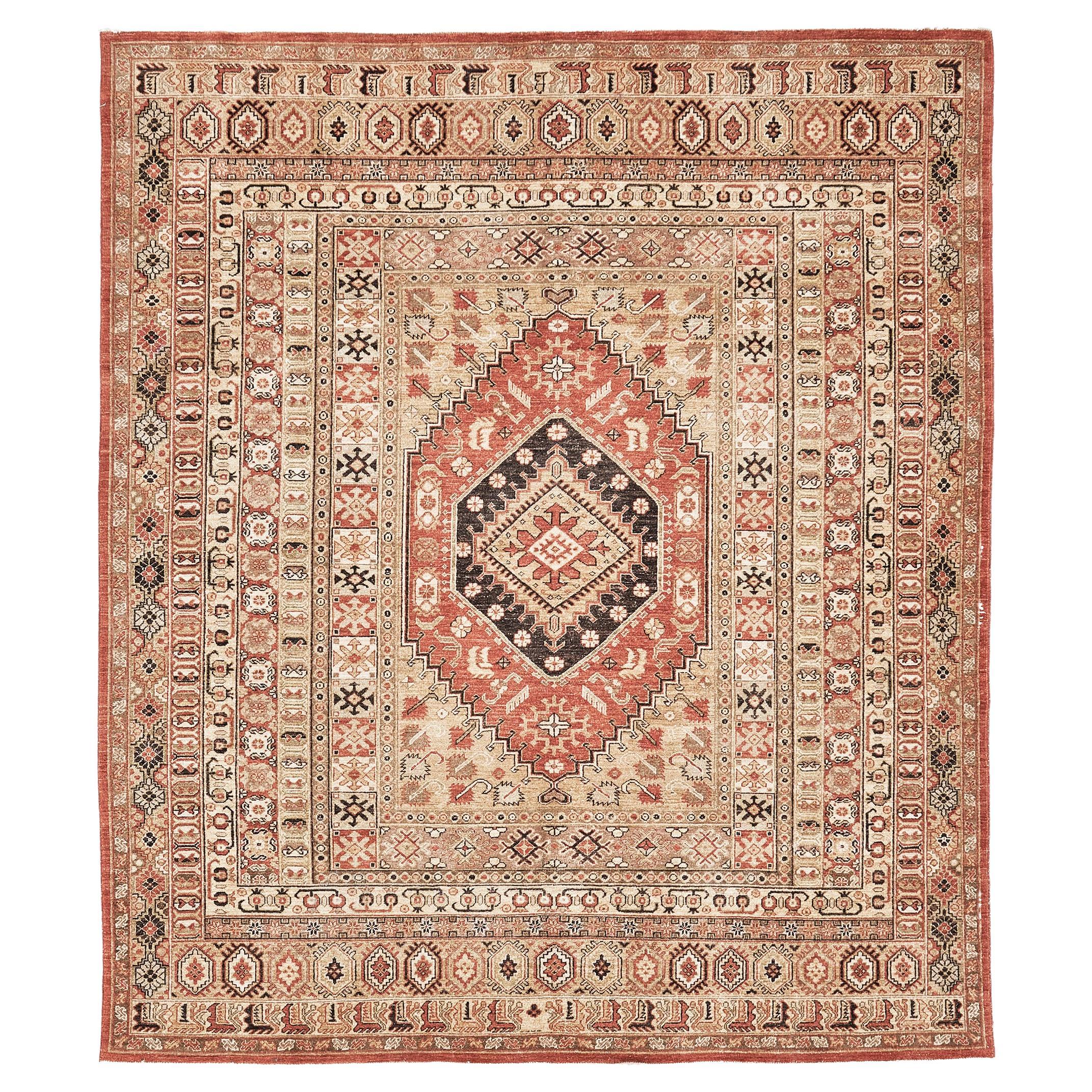 Mehraban Natural Dye Gashgai Style Rug Bliss Collection For Sale