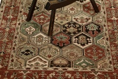 Mehraban Natural Dye Josheghan Panel Design Rug D376 Divine.