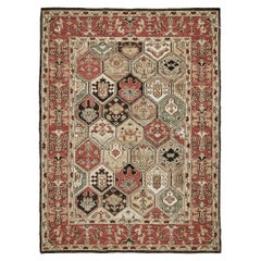 Mehraban Rugs con tintura naturale e design a pannelli Josheghan D376 Divine.