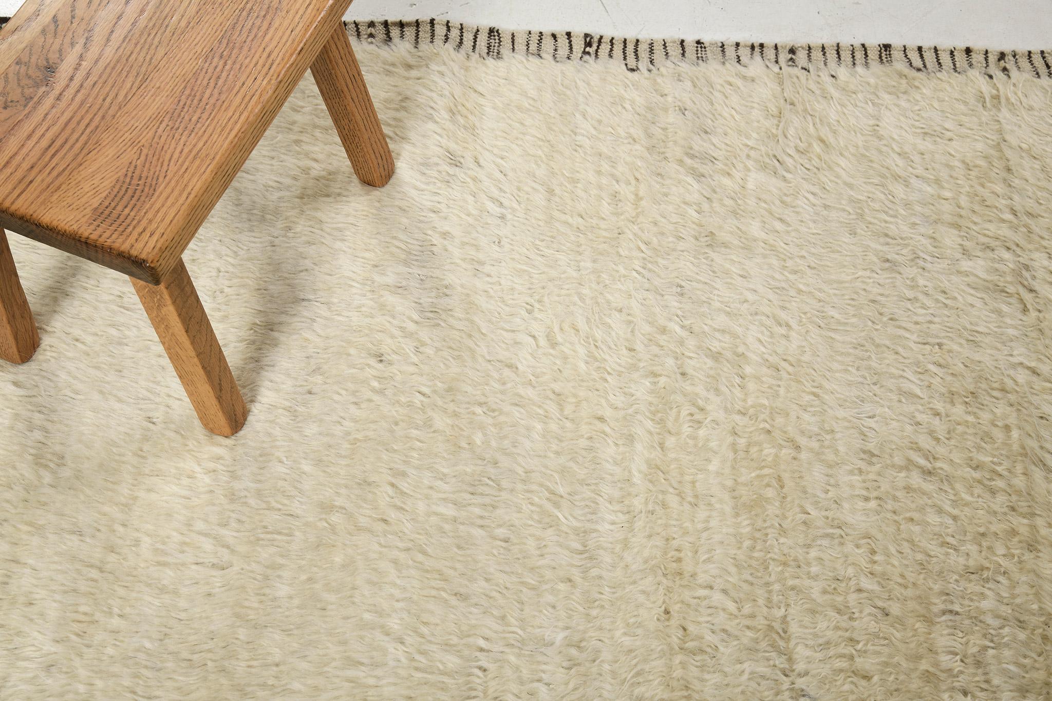 Mehraban Natural Dye-Läufer im marokkanischen Stil (Handgeknüpft) im Angebot
