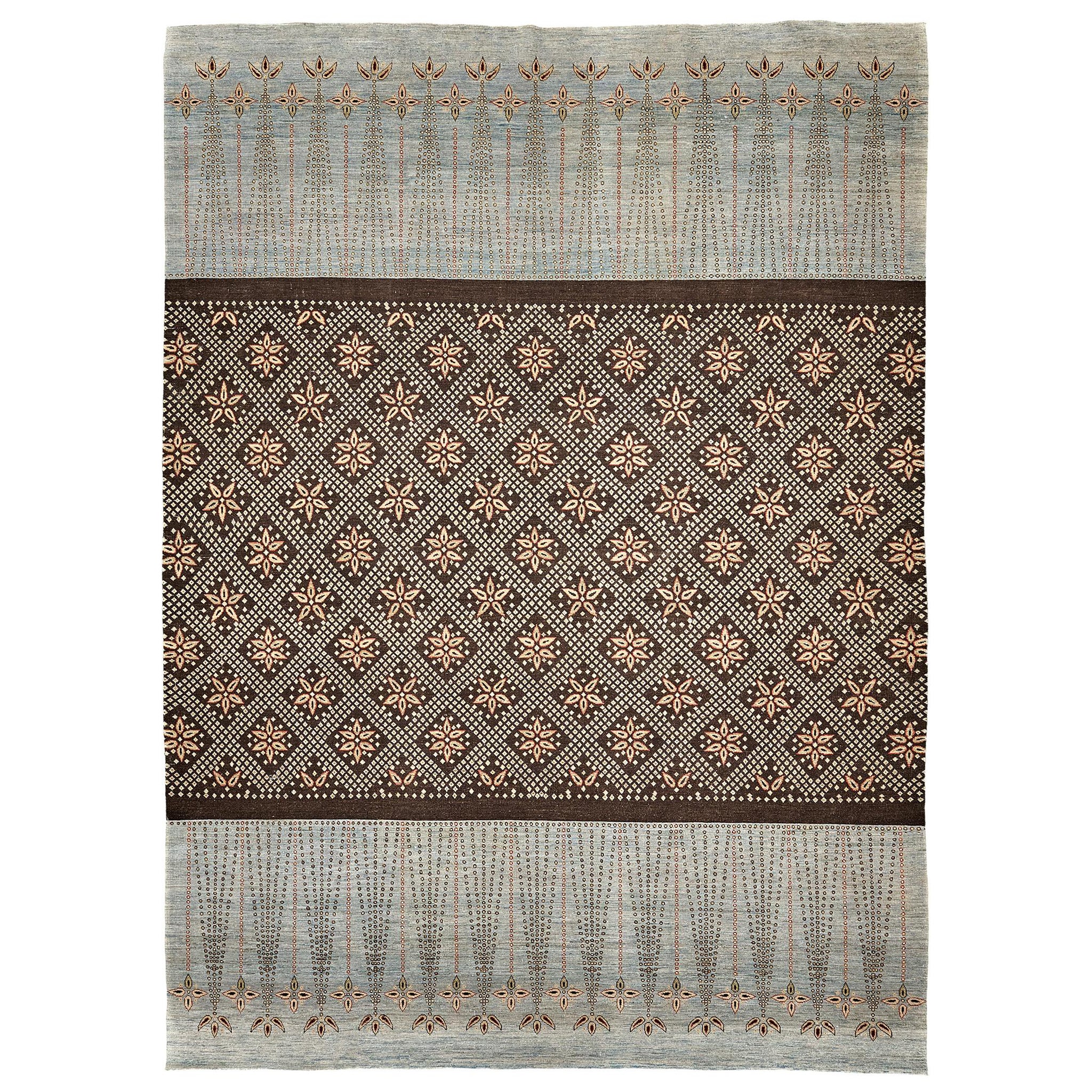 Mehraban Natural Dye Shawl Design D5068
