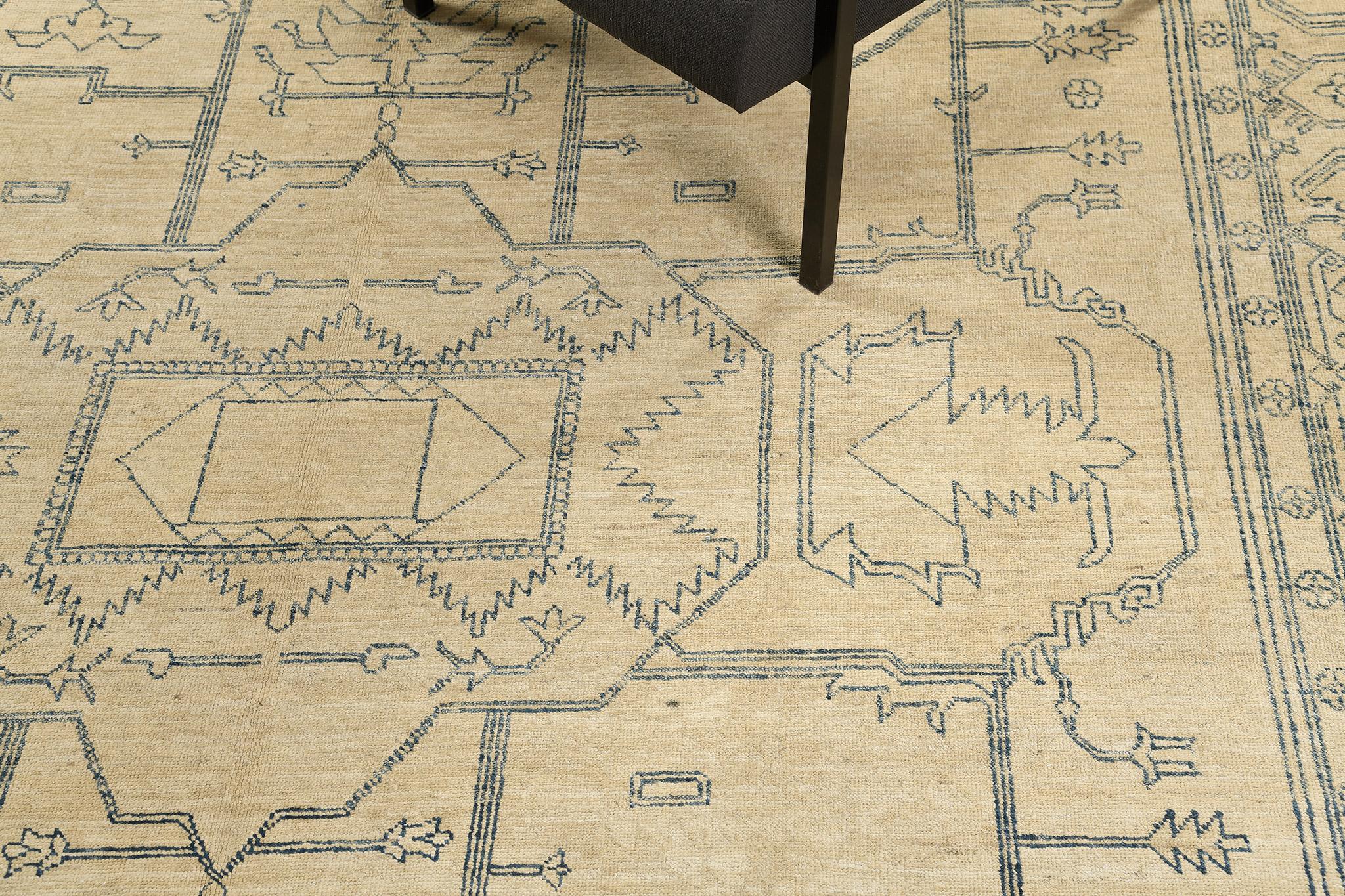 Mehraban Alfombra Shirvan Revival de Tinte Natural Lana en venta
