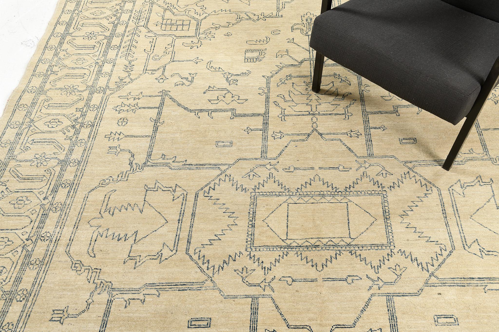 Mehraban Alfombra Shirvan Revival de Tinte Natural en venta 1