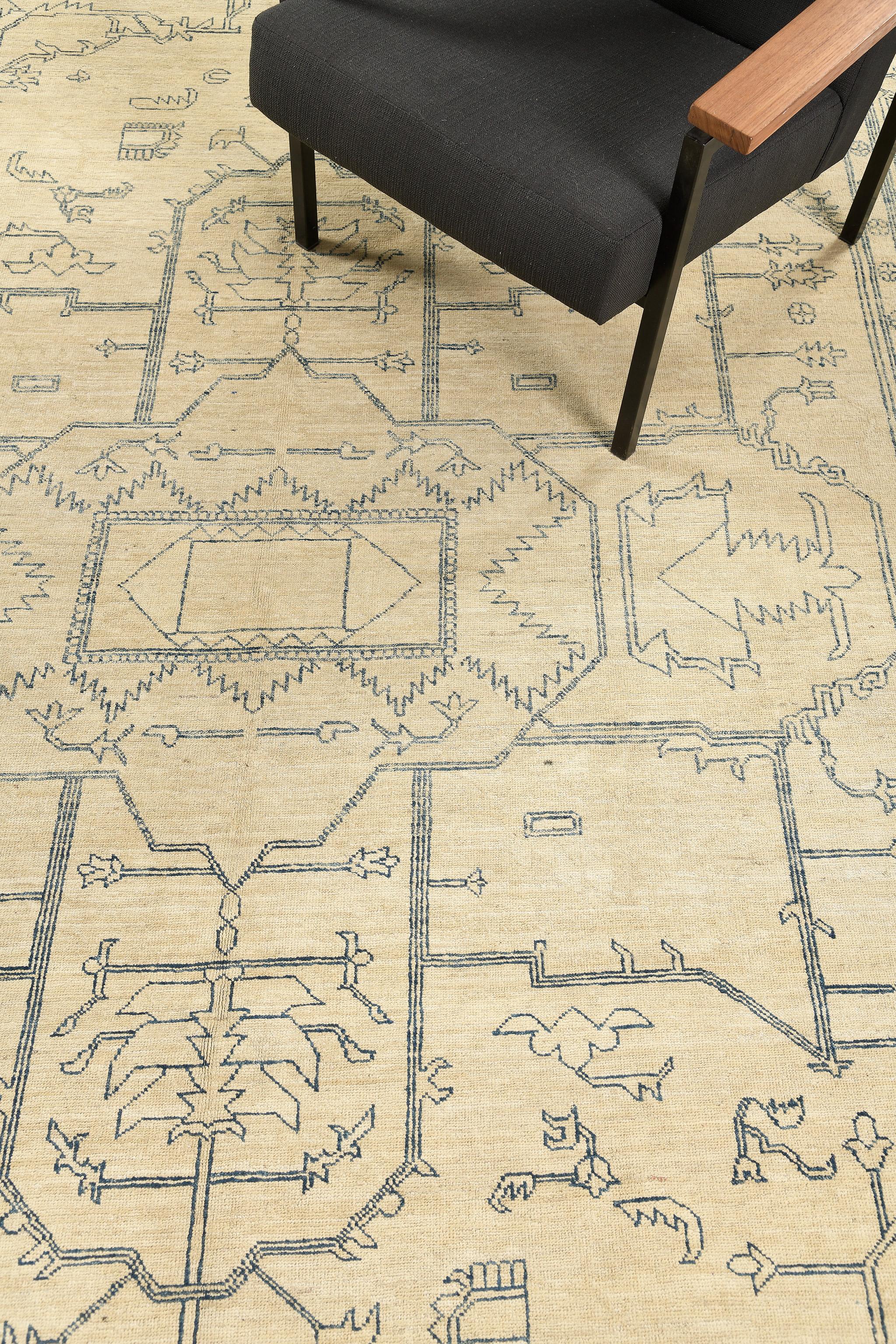 Mehraban Alfombra Shirvan Revival de Tinte Natural en venta 2