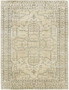 Tapis Shirvan Revival Mehraban teinté naturel teinté