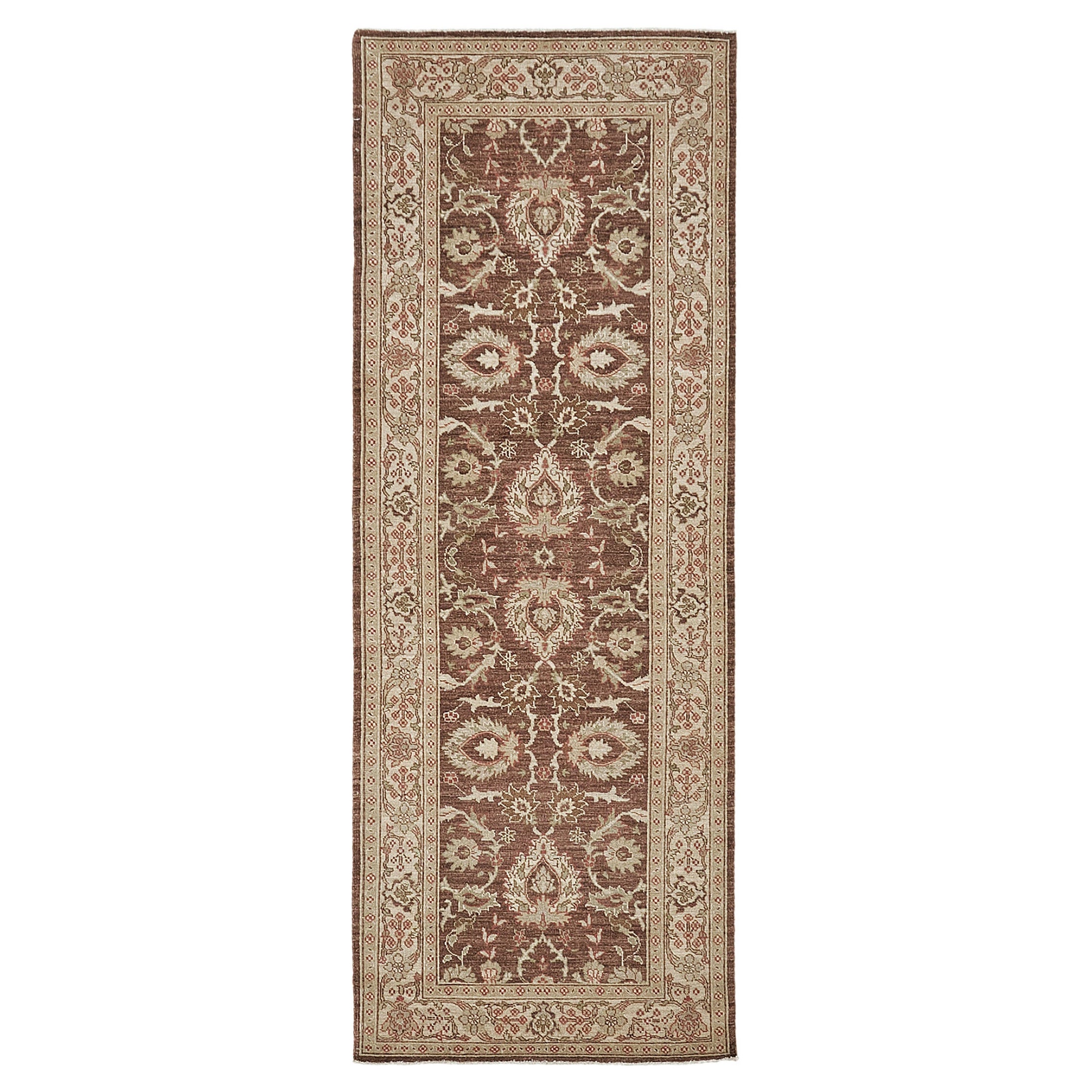 Mehraban Natural Dye Sultanabad Design-Läufer Divine D5412