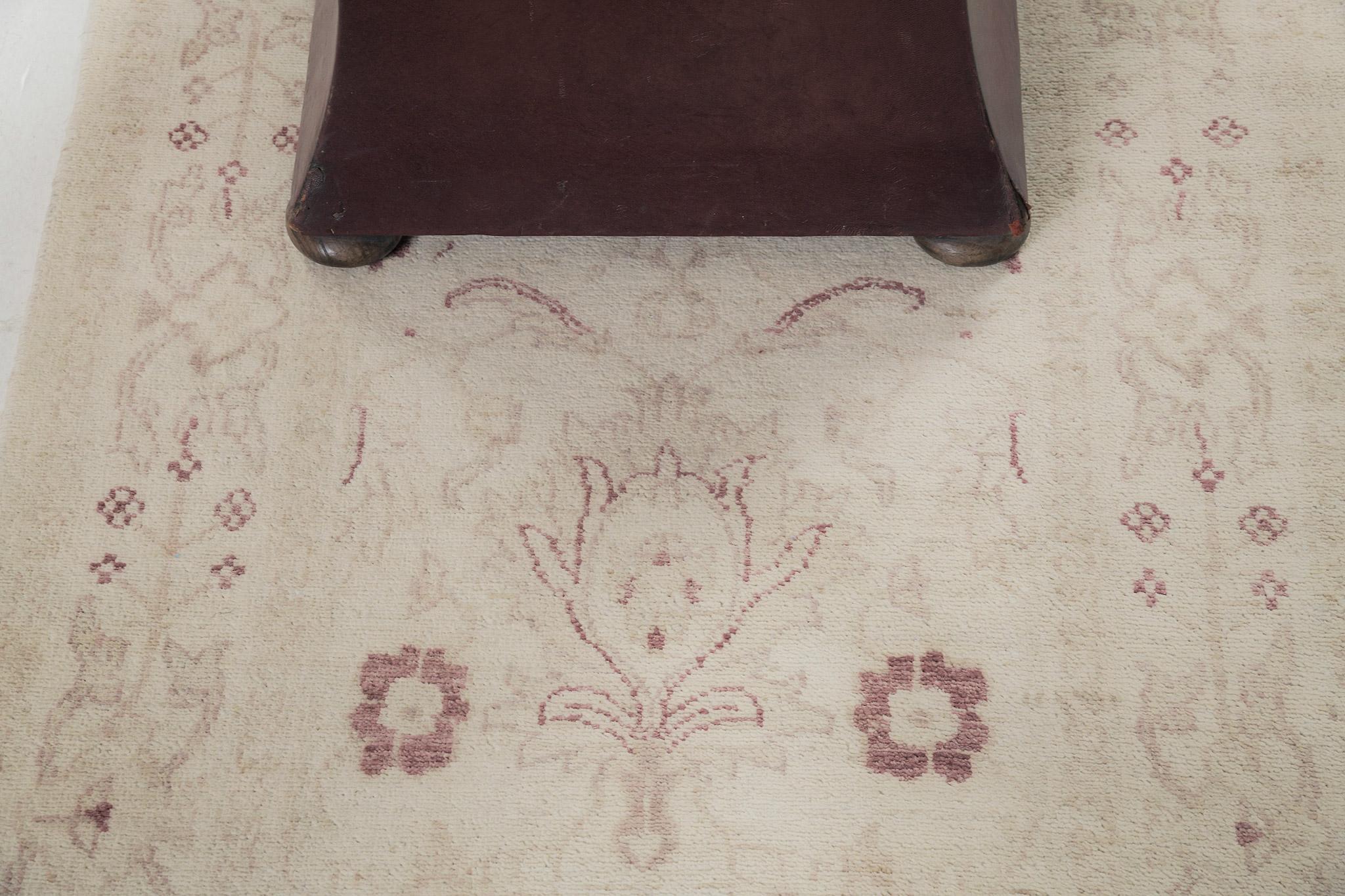 Afghano Mehraban Tintura Naturale Sultanabad Design Runner Divine in vendita
