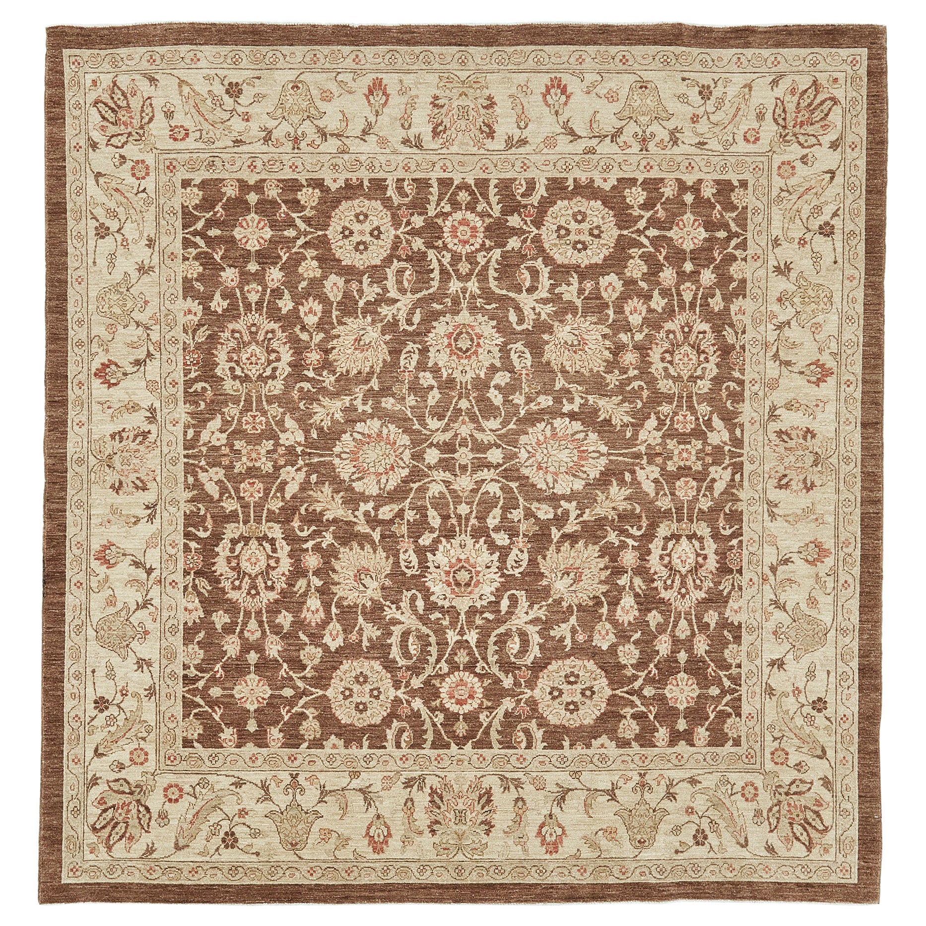 Mehraban Naturfarbstoff Sultanabad Revival-Teppich