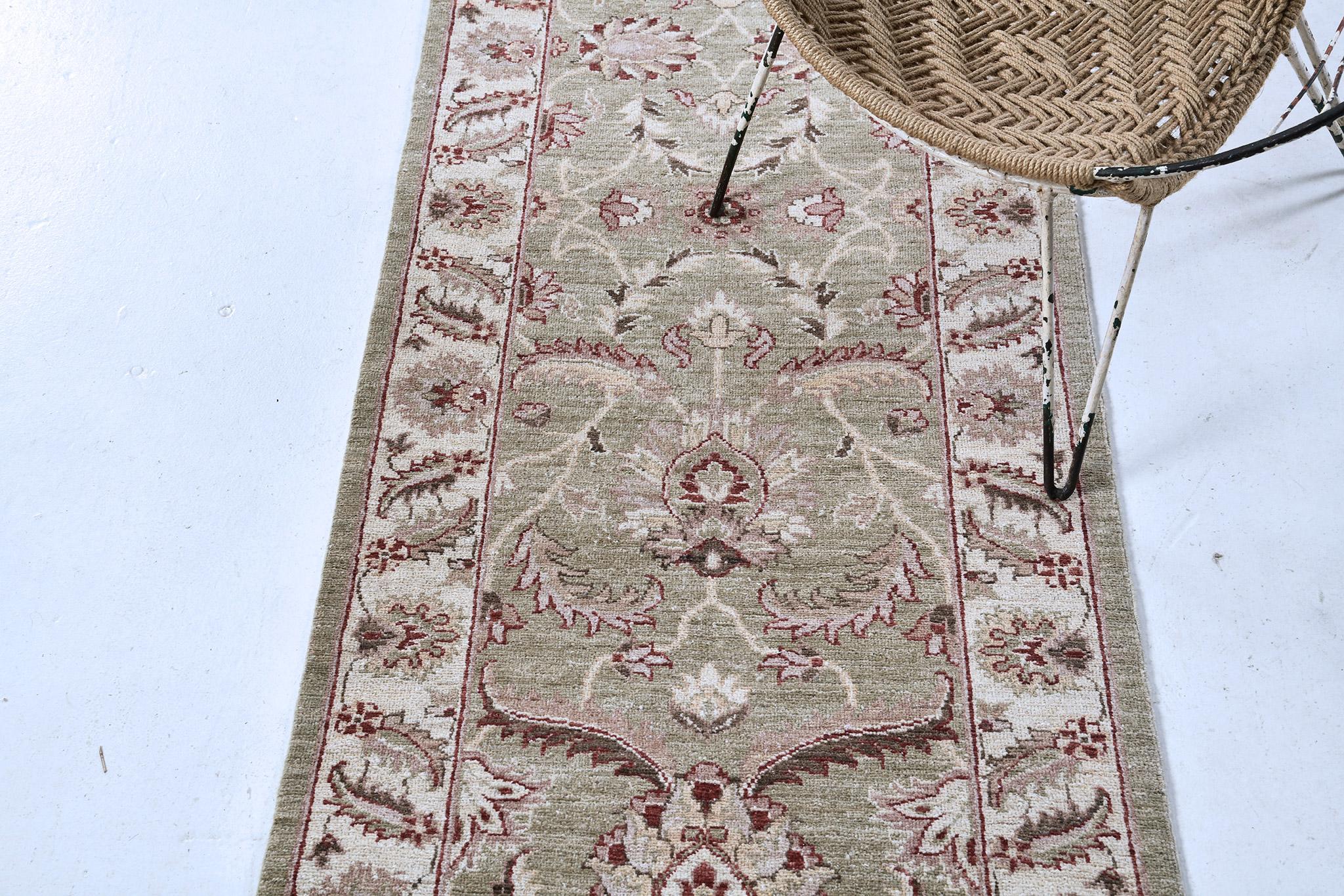 Mehraban Natural Dye Sultanabad Revival Runner For Sale 1