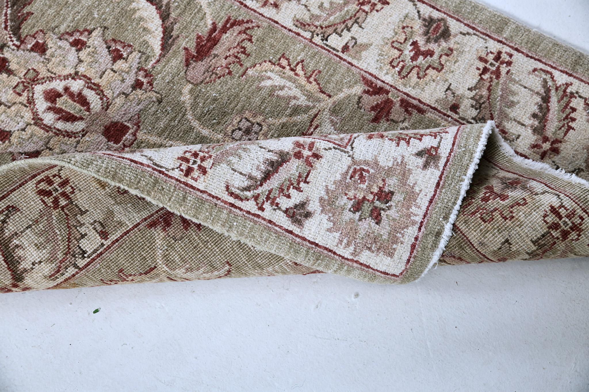 Mehraban Natural Dye Sultanabad Revival Runner For Sale 2