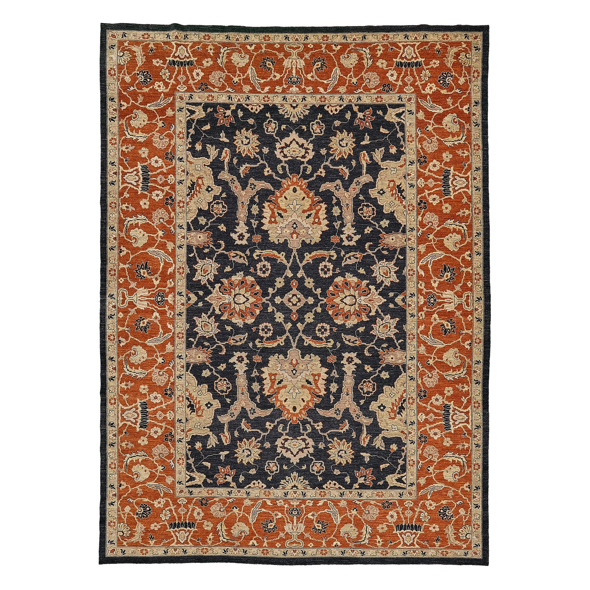 Mehraban Natural Dye Sultanabad Style Rug D5228 Divine