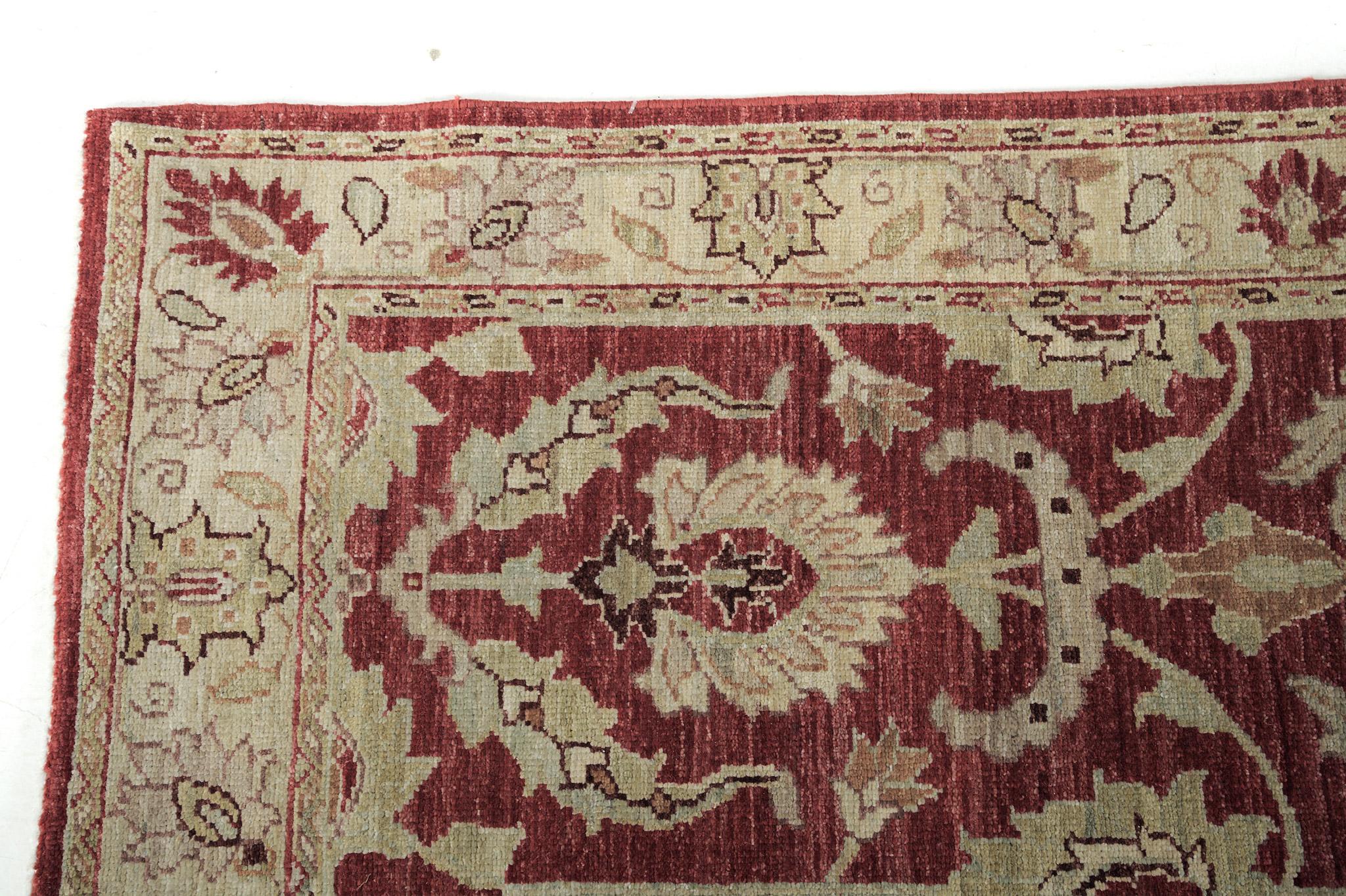 Mehraban Natural Dye Sultanabad Style Runner Bliss D5050 In New Condition For Sale In WEST HOLLYWOOD, CA