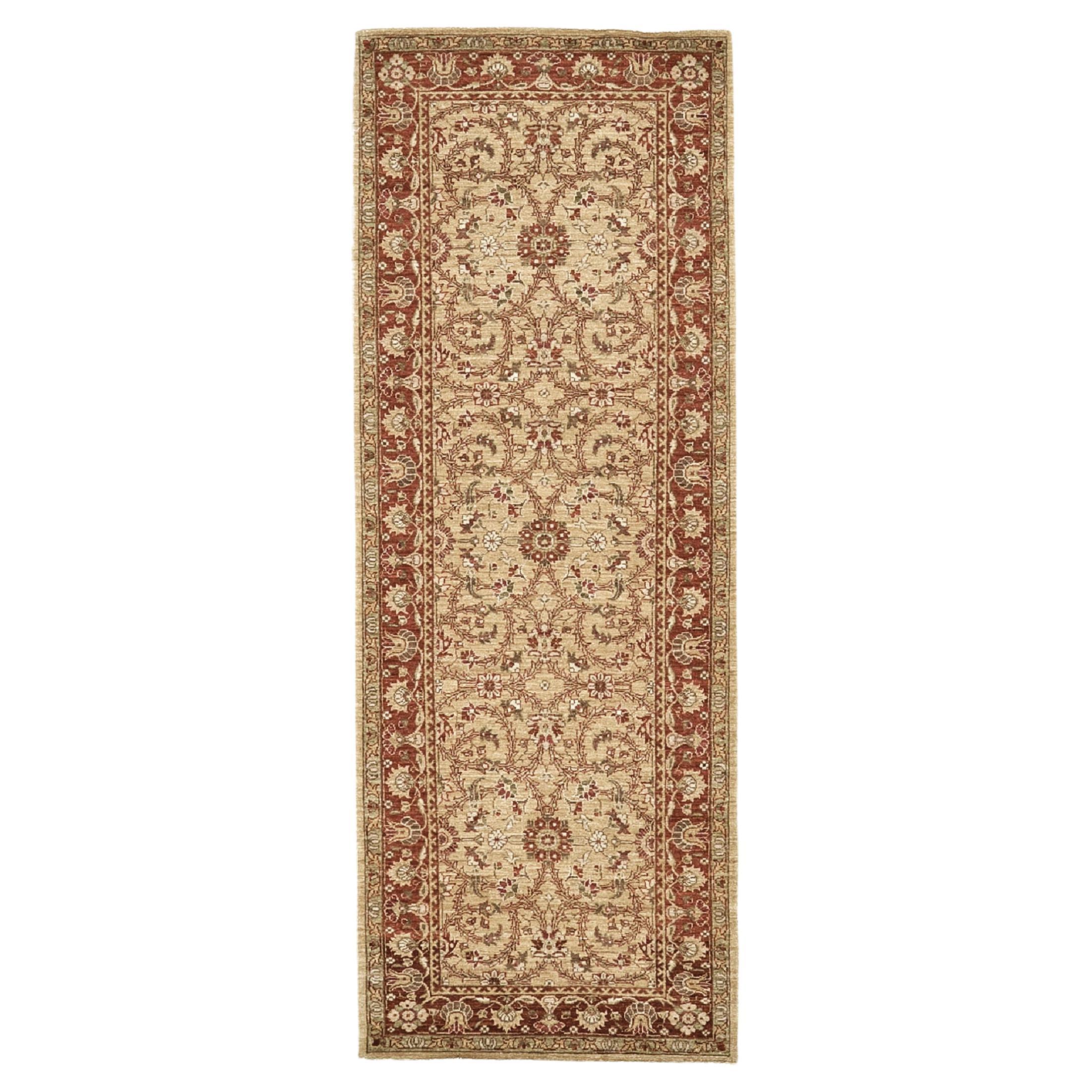 Mehraban Natural Dye Sultanabad Style Runner D5055 Bliss Collection