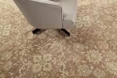 Mehraban Übergangsteppich mit natürlichem Farbstoff, Design D5257 Divine