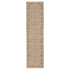 Mehraban Natural Dye Varamin Design Runner D5065 Divine