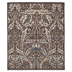 Mehraban Teppich im William Morris Design-Stil mit Naturfarbe