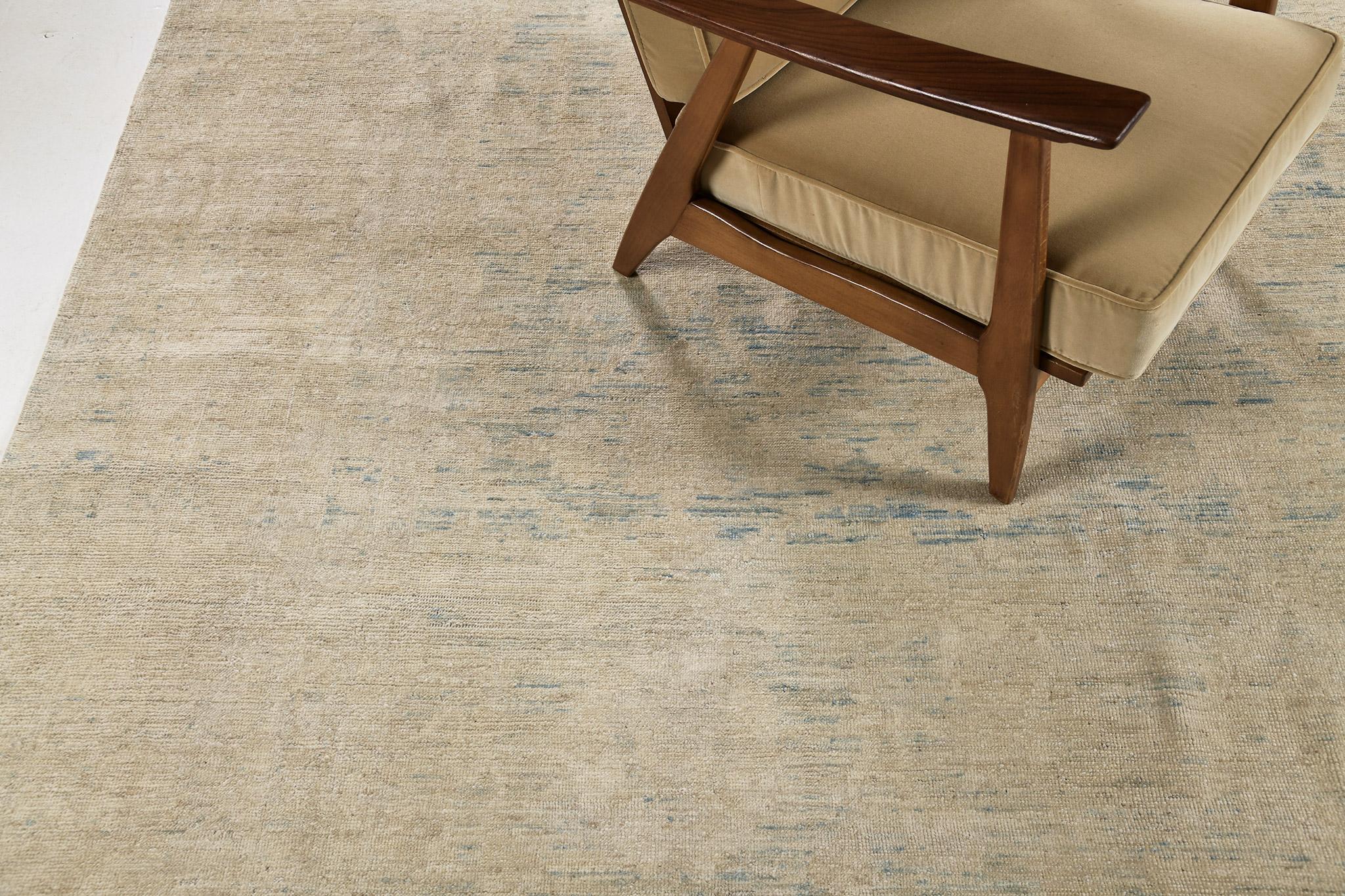 Annodato a mano Mehraban Oushak, Collezione Domicile in vendita