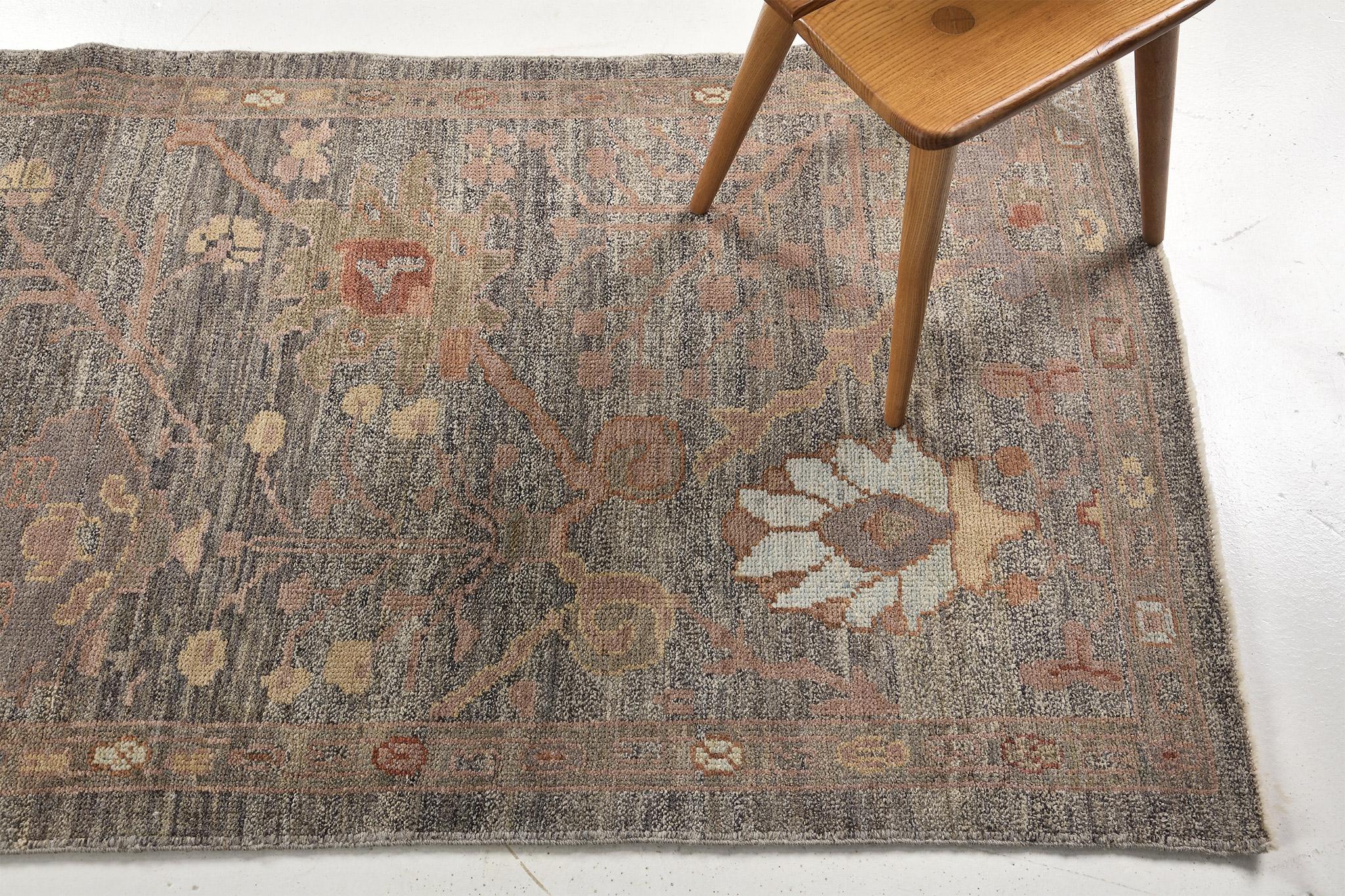Mehraban Oushak-Läufer, Kollektion Sultanabad (21. Jahrhundert und zeitgenössisch) im Angebot