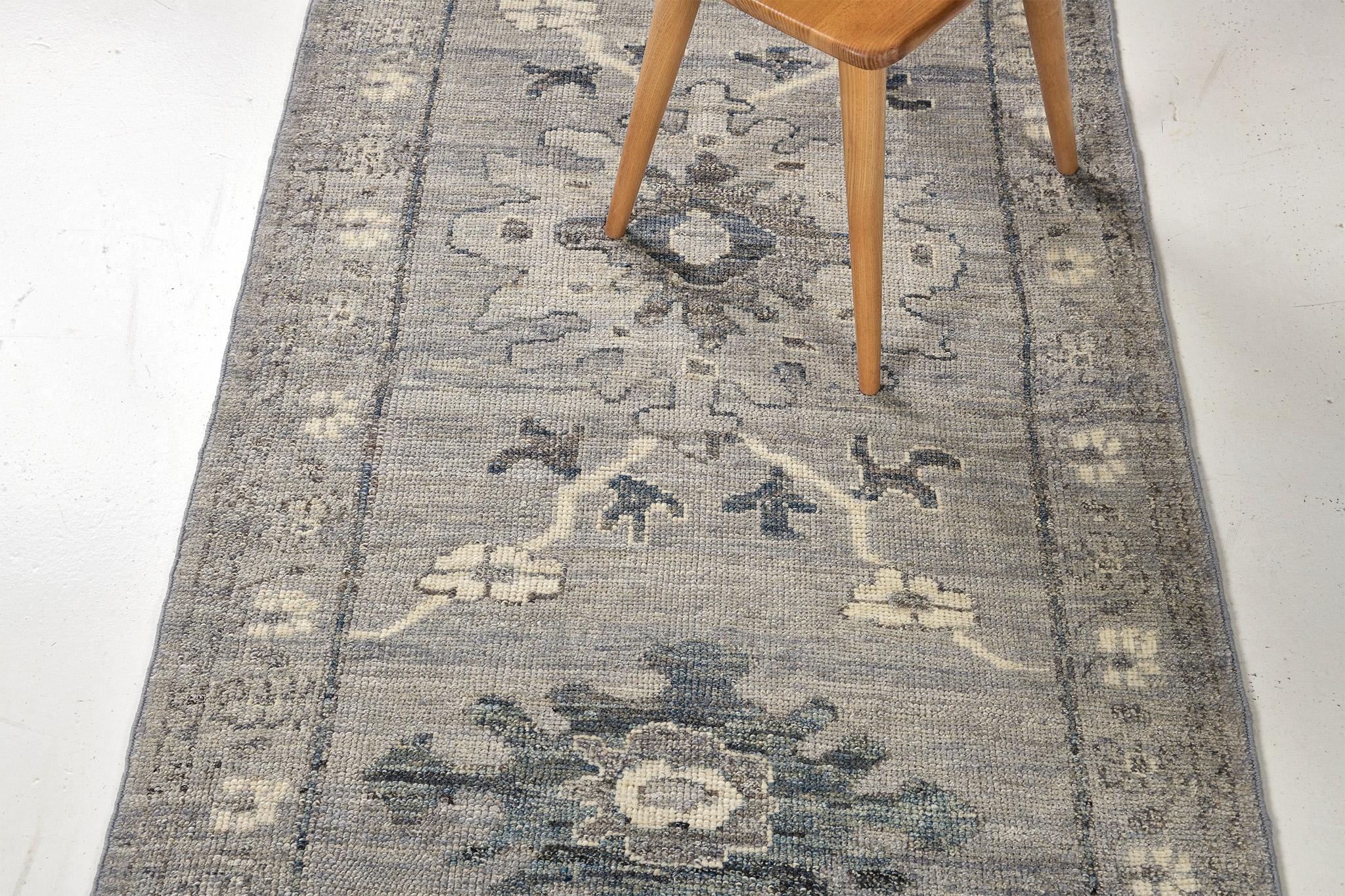 Mehraban Oushak Runner, Sultanabad Collection For Sale 2