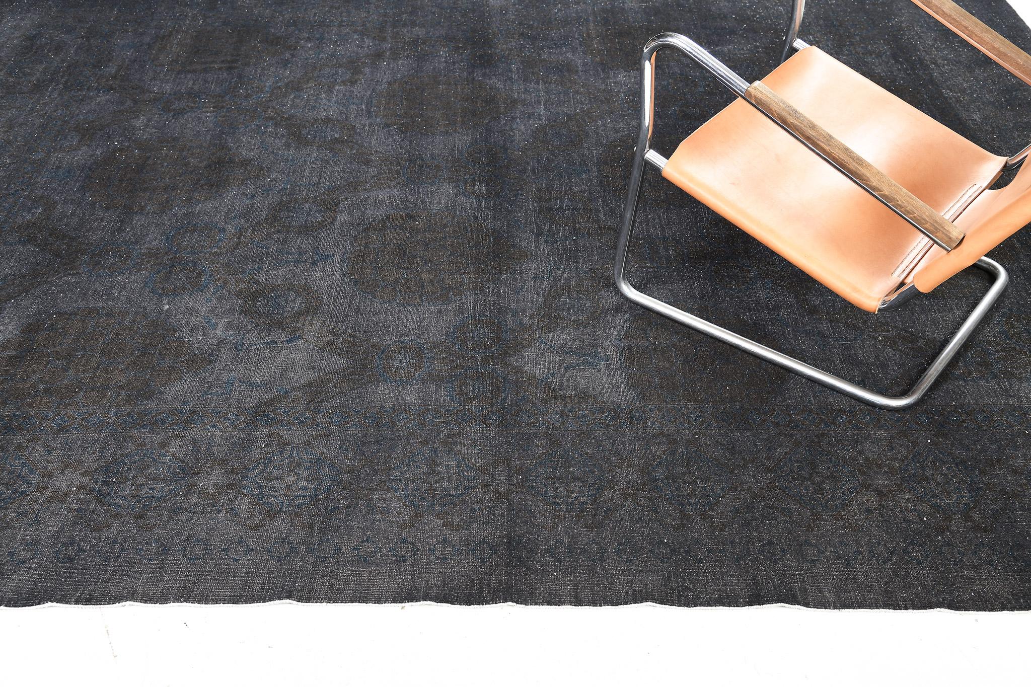 Mehraban Overdyed Rapture Kollektion Teppich D5375 (Handgeknüpft) im Angebot