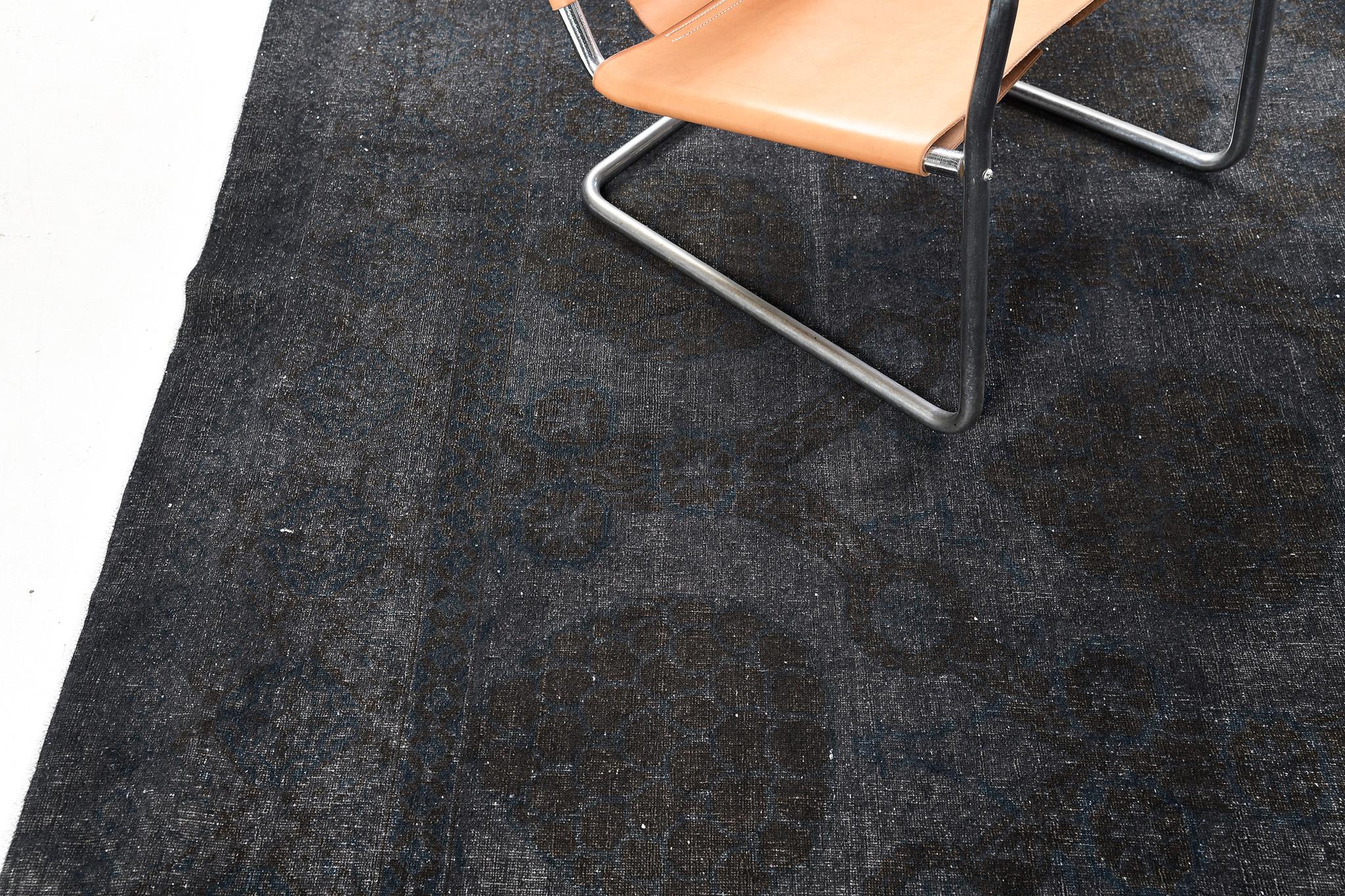 Wool Mehraban Overdyed Rapture Collection Rug D5375 For Sale