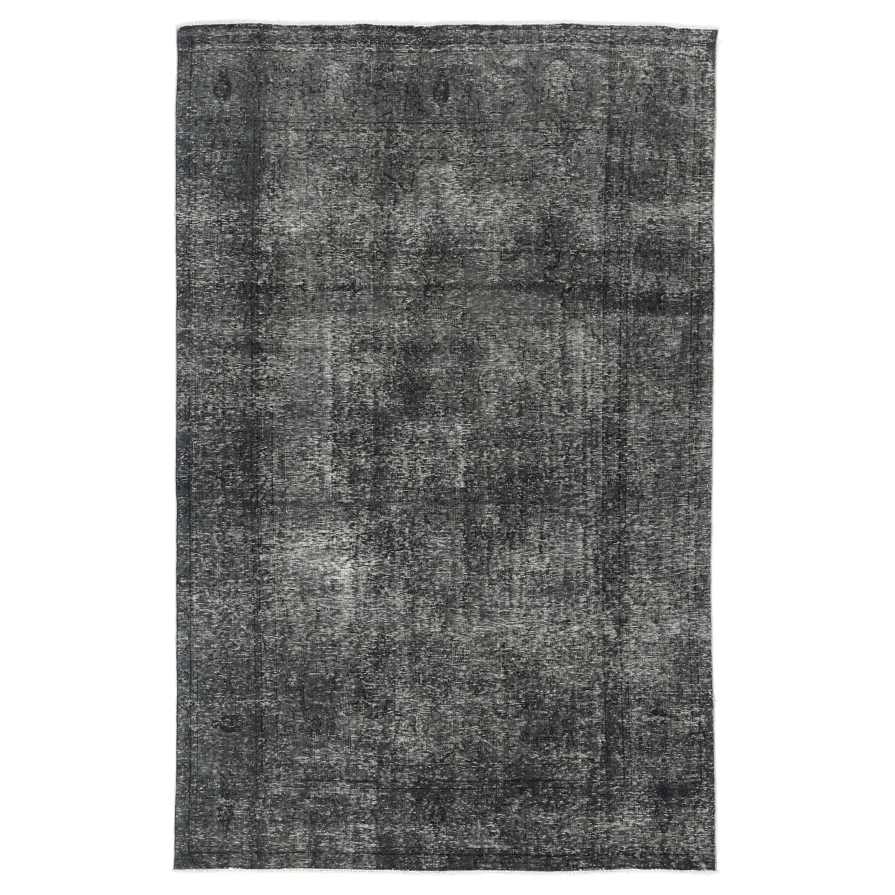 Mehraban Overdyed-Teppich im Vintage-Stil