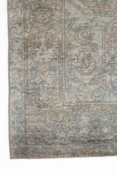 Mehraban Overdyed Vintage Turkish Anatolian Rug