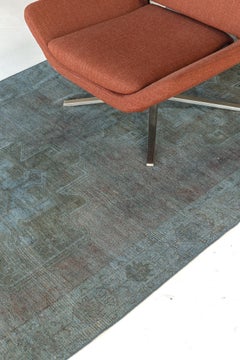 Mehraban Overdyed Vintage Turkish Anatolian Runner
