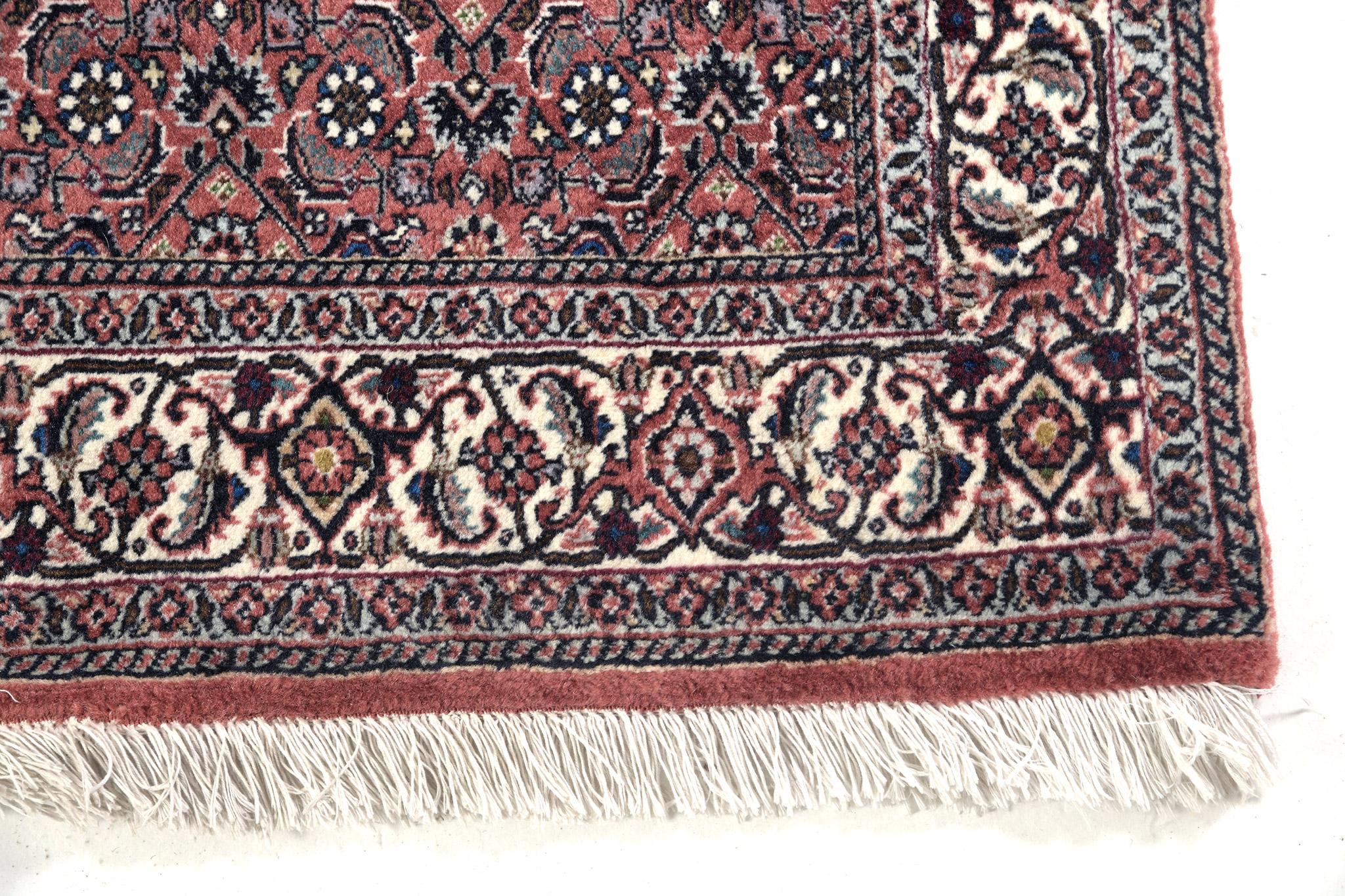 Hand-Knotted Mehraban Persian Bidjar Rug For Sale