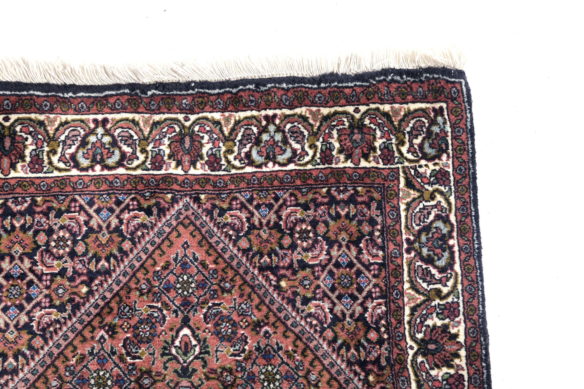 Mehraban Persian Bidjar Runner In New Condition For Sale In WEST HOLLYWOOD, CA