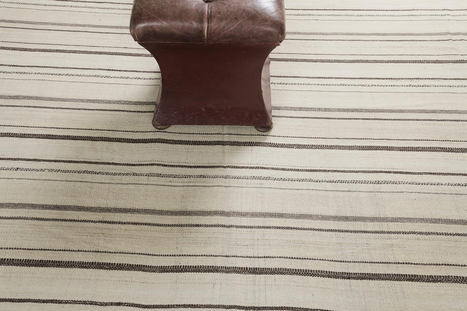 Contemporary Mehraban Persian Flat Weave Jejim Kilim 26643 For Sale