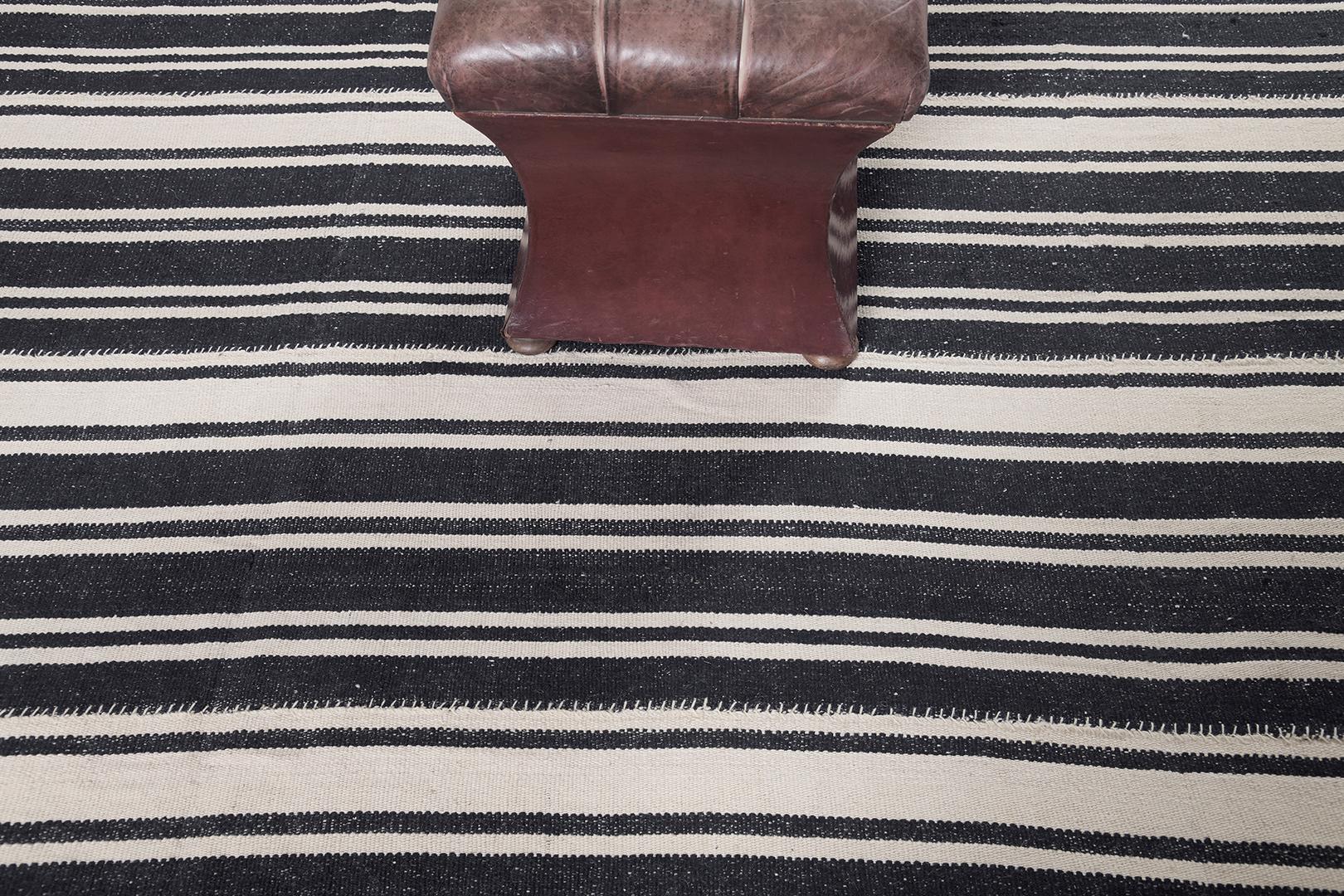 Perse Mehraban - Kilim persan à tissage plat Jejim en vente