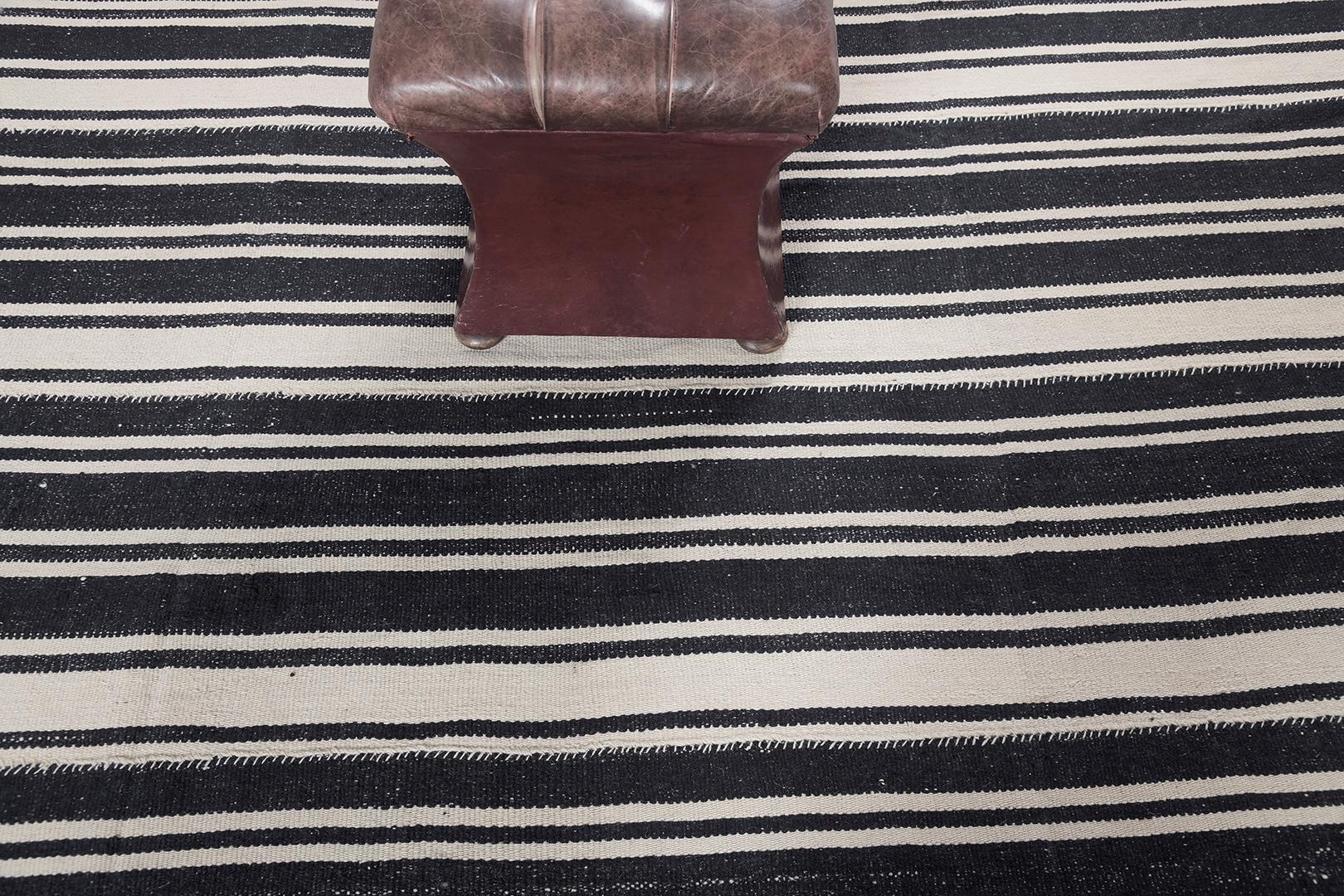 Noué à la main Mehraban - Kilim persan à tissage plat Jejim en vente