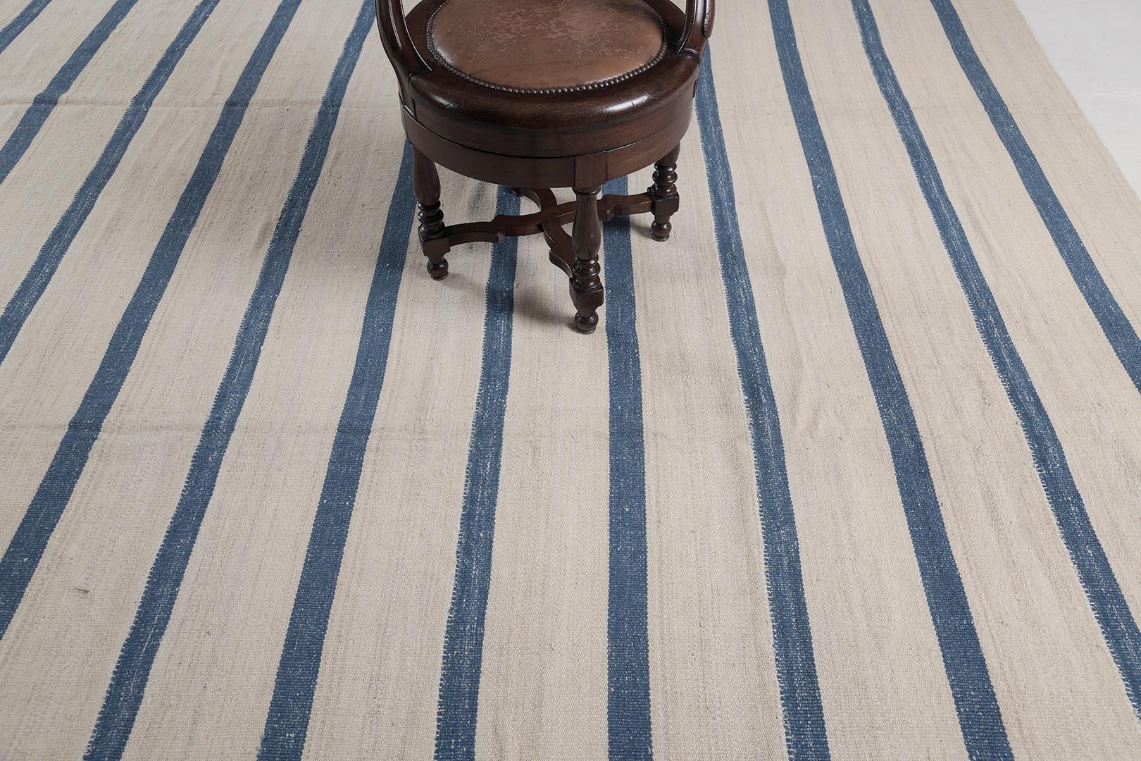 Contemporary Mehraban Persian Flat Weave Jejim Kilim For Sale