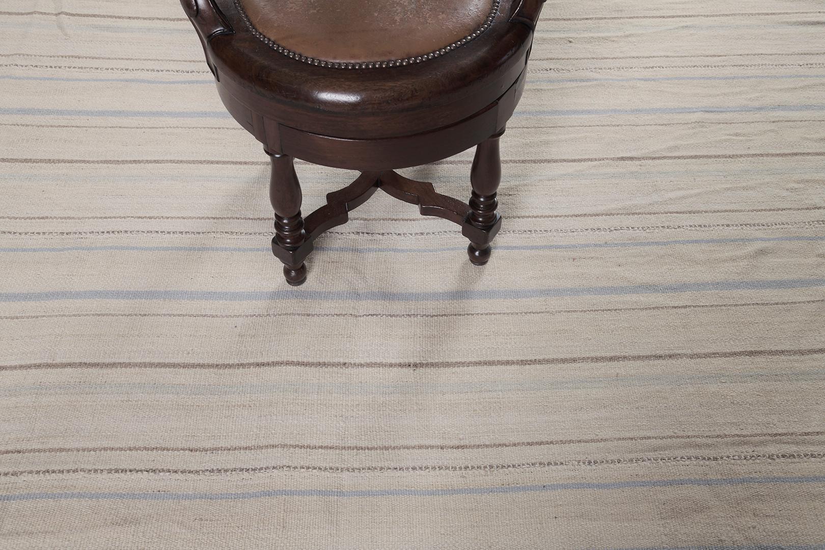 Contemporary Mehraban Persian Flat Weave Jejim Kilim For Sale