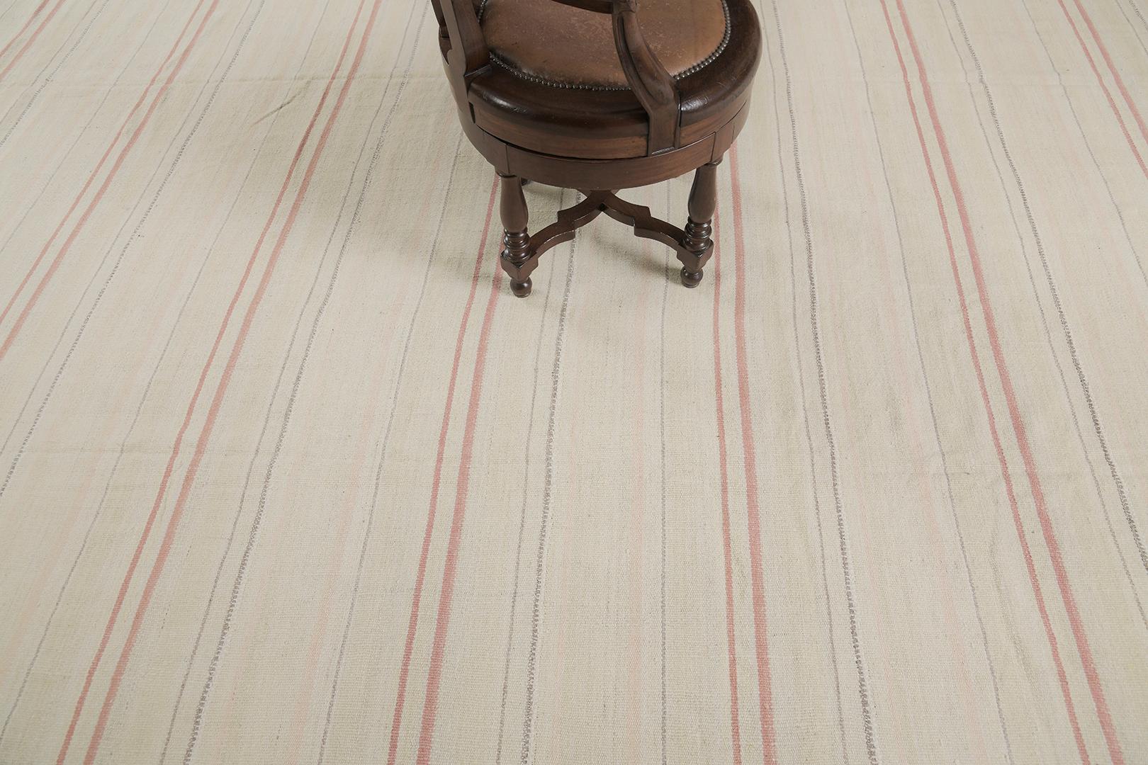XXIe siècle et contemporain Mehraban - Kilim persan à tissage plat Jejim en vente