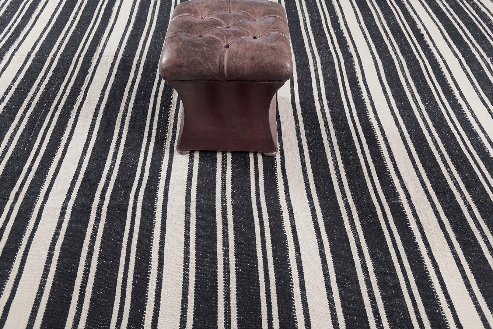 Mehraban - Kilim persan à tissage plat Jejim en vente 1
