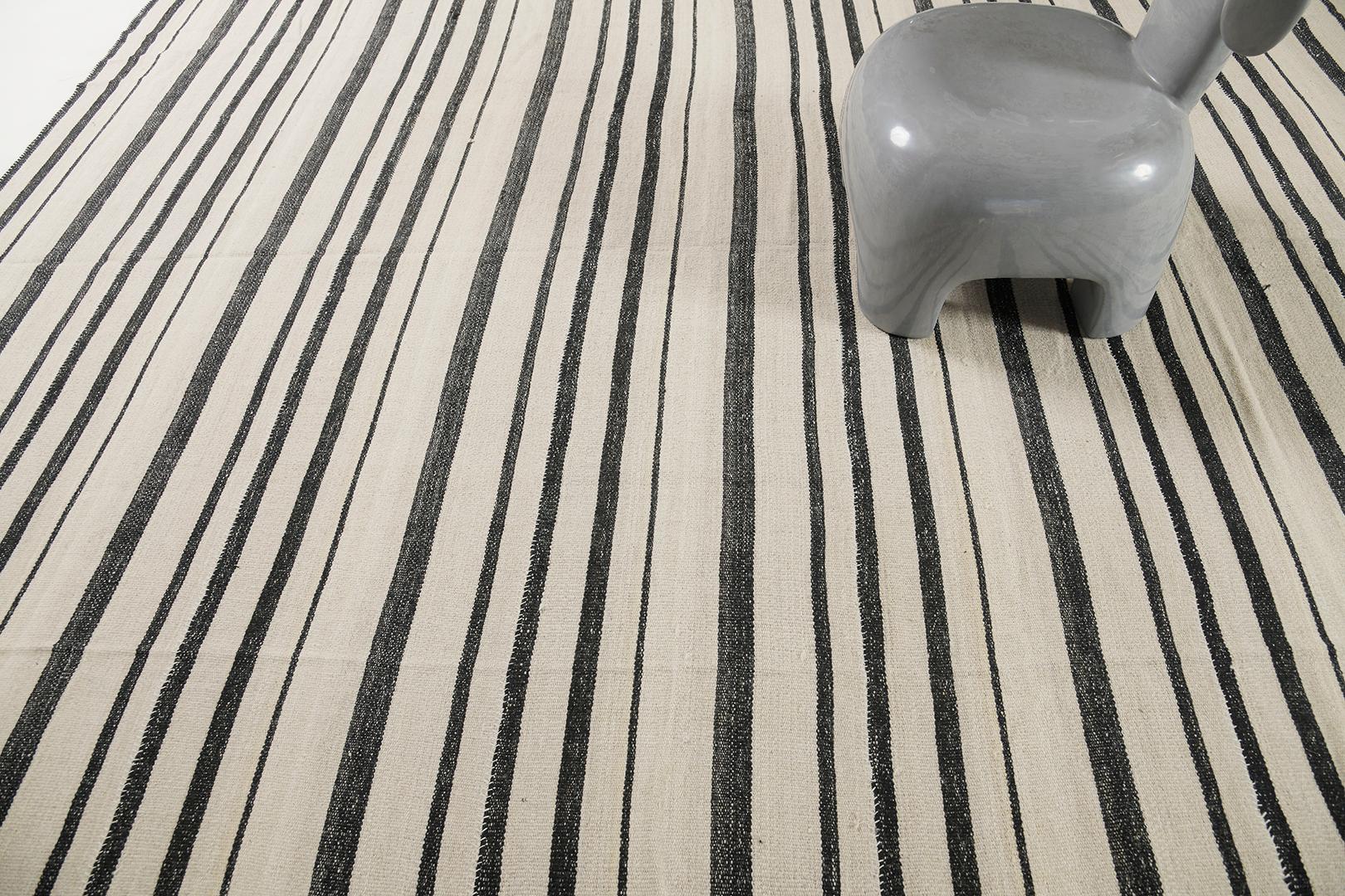 Kilim persiano a trama piatta Mehraban Jejim in vendita 1