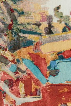 Alfombra Mehraban Roma de Gina Werfel, Colección Arte para el suelo