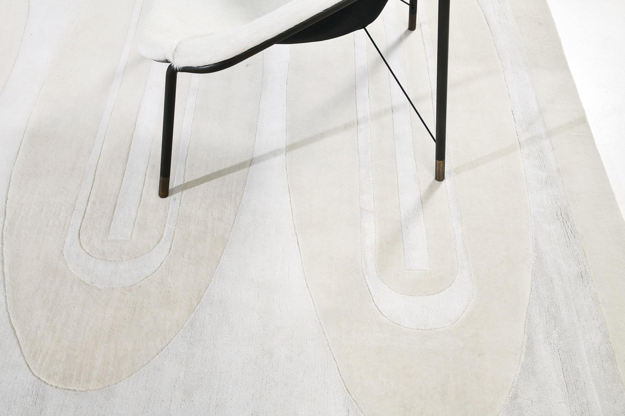Hand-Knotted Mehraban Saint Tropez by Cesar Giraldo For Sale