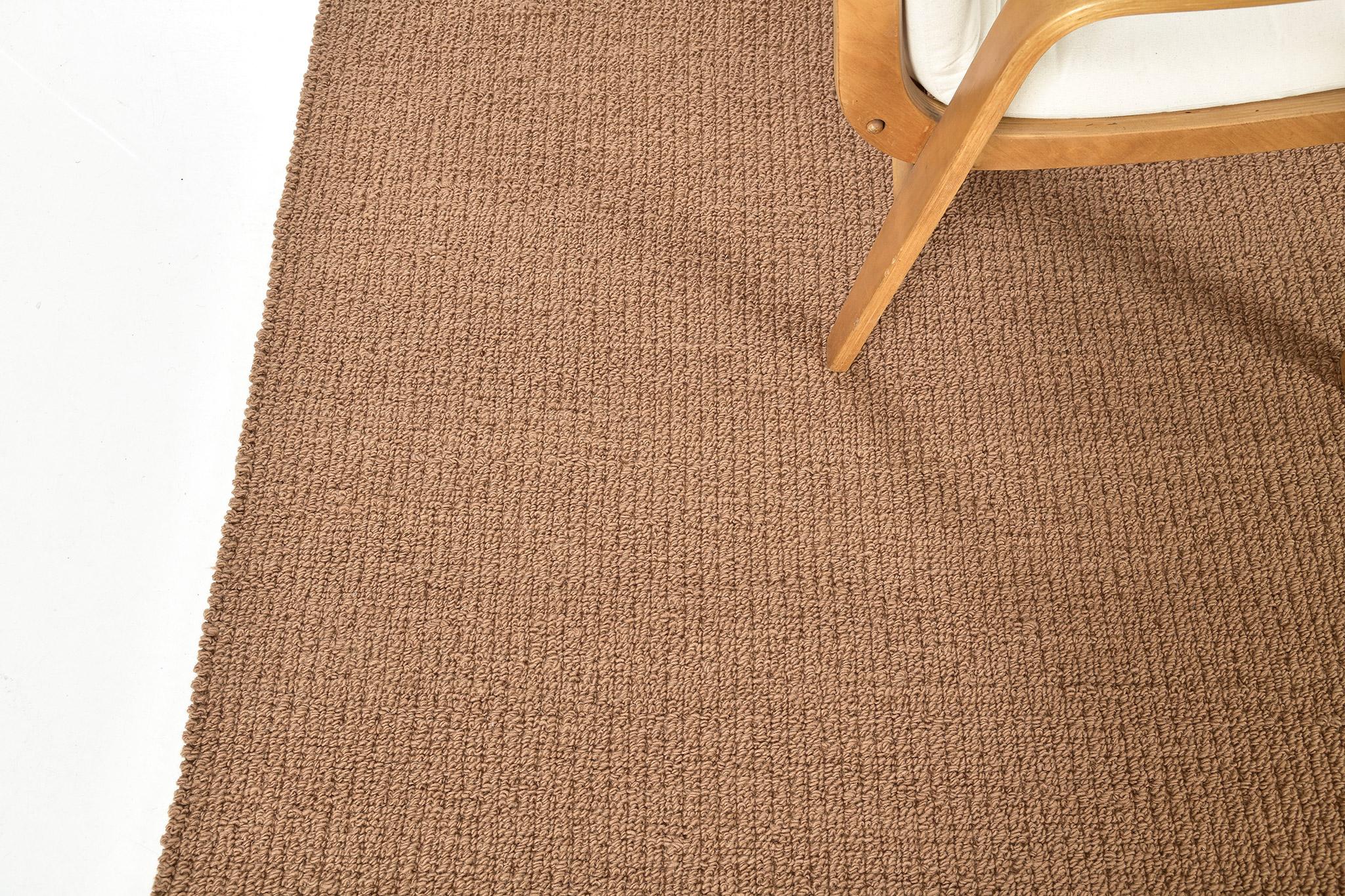 Mehraban Sand Flatweave, Loam Collection In New Condition For Sale In WEST HOLLYWOOD, CA