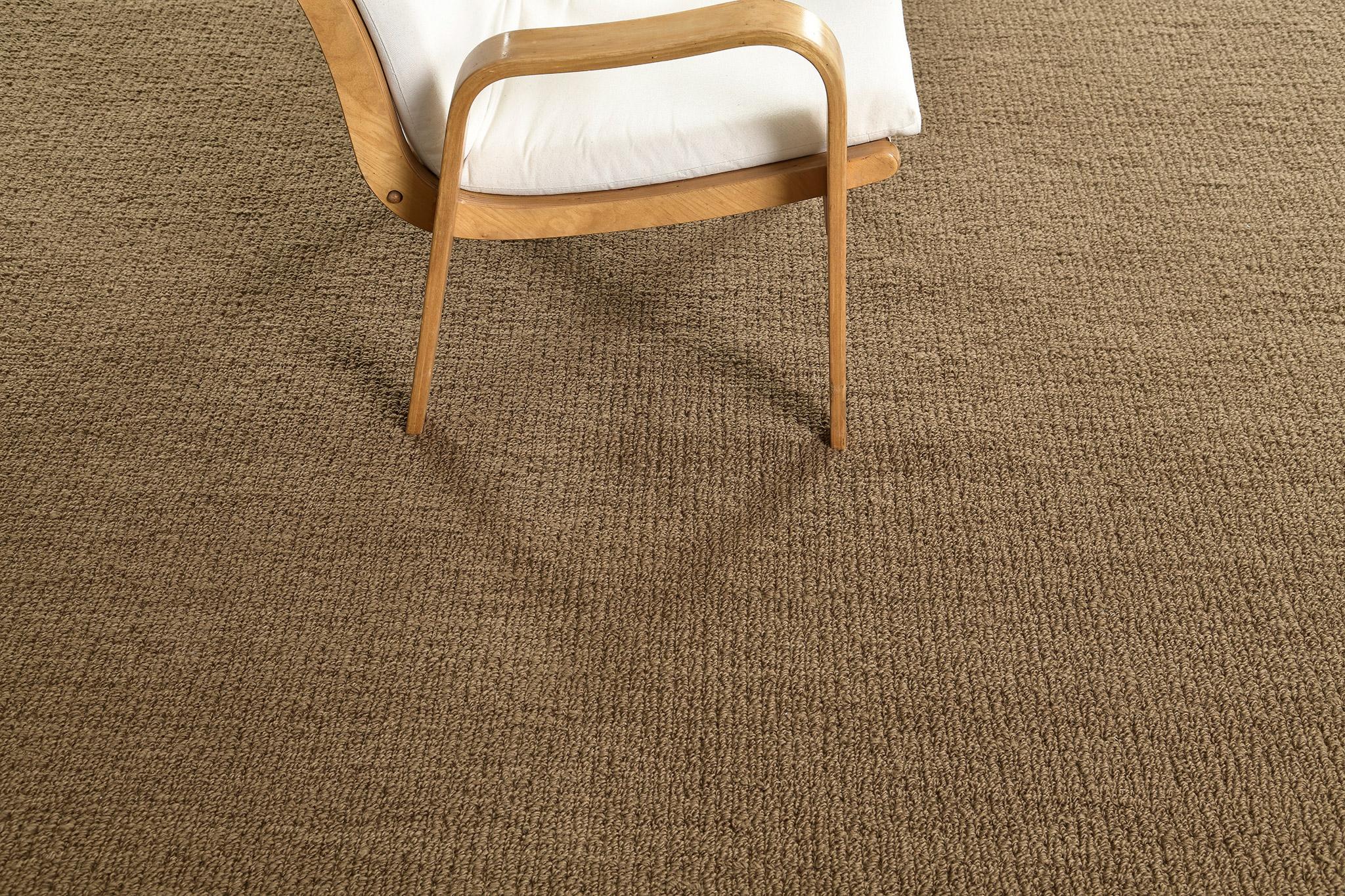 Contemporary Mehraban Sand Flatweave, Loam Collection For Sale